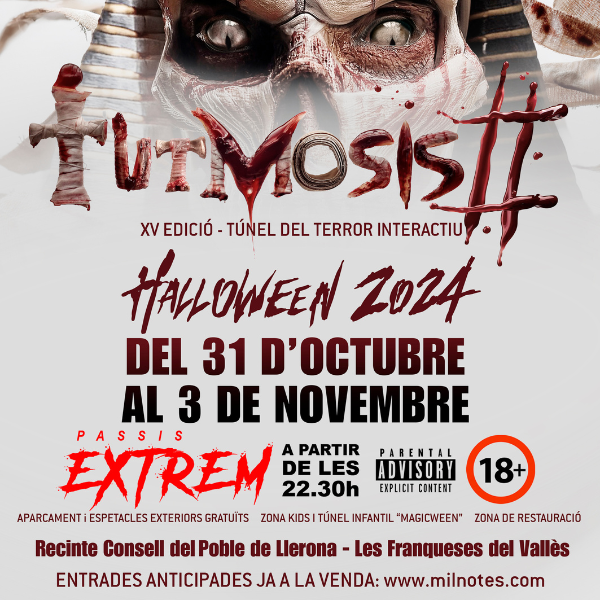 Tutmosis II - Halloween 2024 - Llerona (Barcelona)